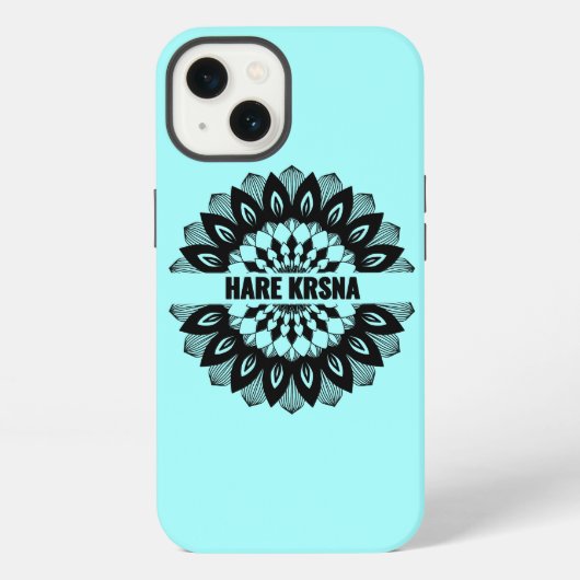 Etui iPhone 13 Hare Krishna art iPhone / coque ipad (Verso)