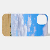 Etui iPhone 13 Harvested wheat fields (Verso Horizontal)