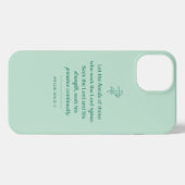 Etui iPhone 13 Hearts Seeking the Lord Christian (Verso Horizontal)
