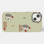 Etui iPhone 13 Hérisson (Verso Horizontal)