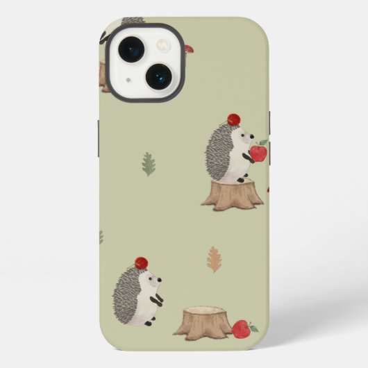 Etui iPhone 13 Hérisson (Verso)