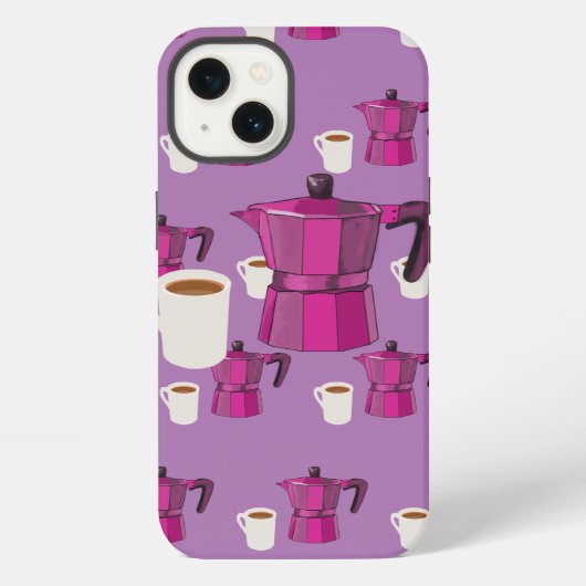 Etui iPhone 13 Heure du café (Verso)