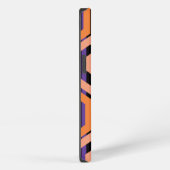 Etui iPhone 13 Hexagons d'Halloween (Côté droit)