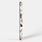 Etui iPhone 13 Hibou drôle de texture (Côté droit)