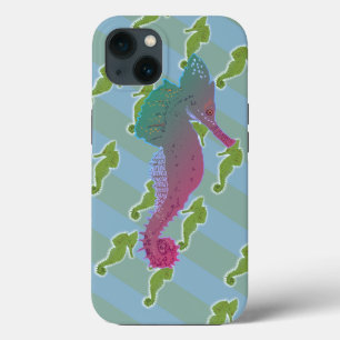 Etui iPhone 13 Hippocampes , Apple iPhone X, Tough Xtreme