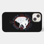 Etui iPhone 13 House Stark - Winter Is Coming (Verso Horizontal)