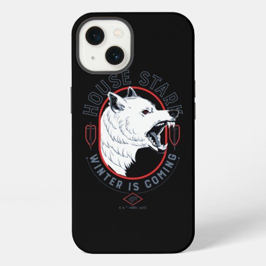 Etui iPhone 13 House Stark - Winter Is Coming (Verso)