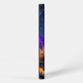 Etui iPhone 13 Howling Wolf Surreal Imaginaire (Côté droit)