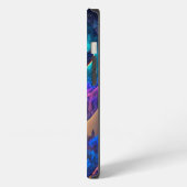 Etui iPhone 13 Howling Wolf Surreal Imaginaire (Côté gauche)