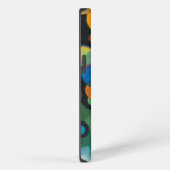 Etui iPhone 13 Huile Abstraite de Kandinsky Deepened Impulse sur (Côté droit)