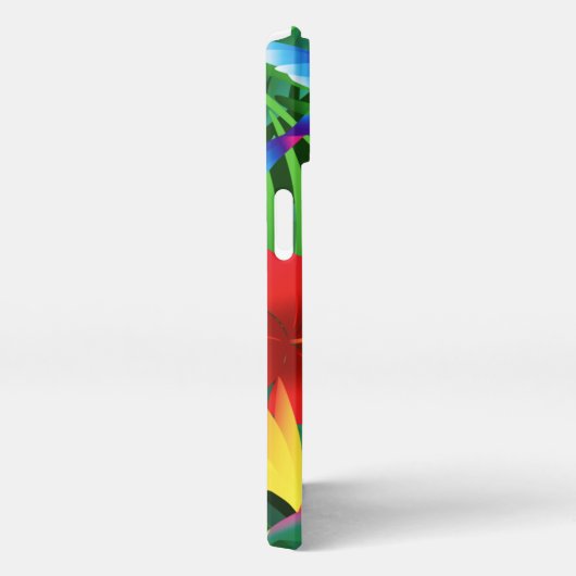 Etui iPhone 13 hummingbird (Côté droit)