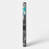 Etui iPhone 13 HWY 51 Argent (Côté gauche)