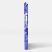 Etui iPhone 13 Hydrangea bleu (Côté gauche)