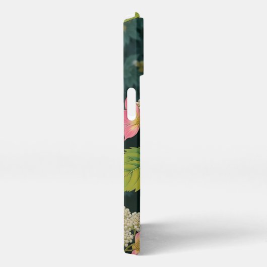 Etui iPhone 13 "Hydrangea Bloom iPhone 13 Coque - Japonais Retro  (Côté droit)