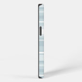 Etui iPhone 13 Ice blue stripes Case-Mate iPhone case (Côté droit)