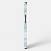 Etui iPhone 13 Ice blue stripes Case-Mate iPhone case (Côté gauche)