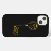 Etui iPhone 13 Icône de la Main du Roi (Verso Horizontal)