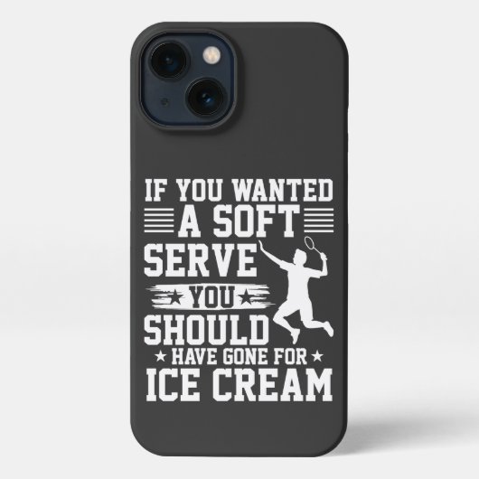 Etui iPhone 13 If You Wanted A Soft Serve Tennis (Verso)