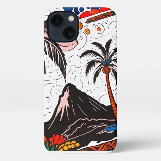 ETUI iPhone 13 ÎLE (Verso)