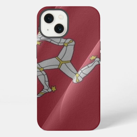 Etui iPhone 13 Île de Man (Verso)