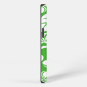 ETUI iPhone 13 ÎLE PLUMERIA (CITRON VERT) (Côté droit)