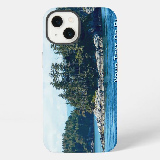 Etui iPhone 13 Île Salish (Verso)