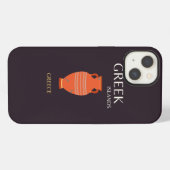 Etui iPhone 13 Îles grecques, Grèce, Voyage, Preppy (Verso Horizontal)