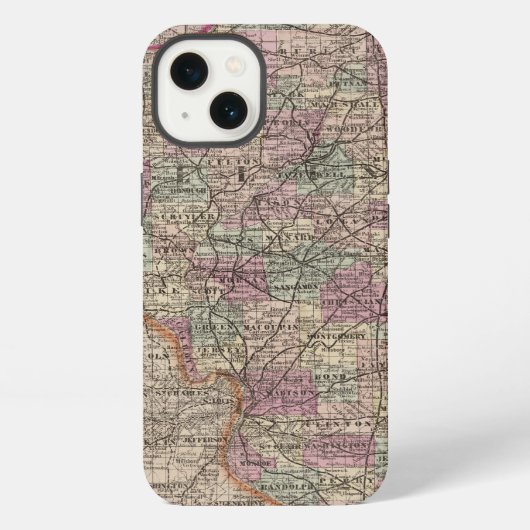 Etui iPhone 13 Illinois 10 (Verso)