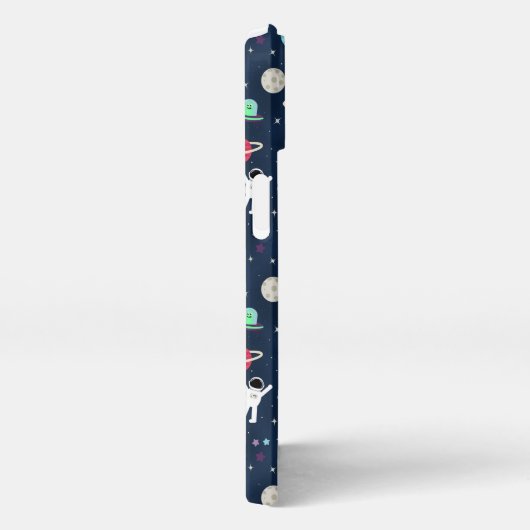 Etui iPhone 13 Illustration du Motif spatial (Côté droit)