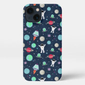 Etui iPhone 13 Illustration du Motif spatial (Verso)