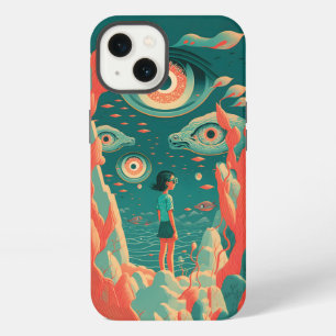 Etui iPhone 13 Imaginaires Abstraits Monde d'objets impossible