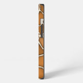Etui iPhone 13 Impression à motif de fourrure de girafe (Côté gauche)