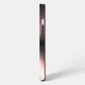 Etui iPhone 13 Impression acier bronze inoxydable argent (Côté gauche)
