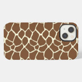 Etui iPhone 13 Impression de girafe (Verso Horizontal)