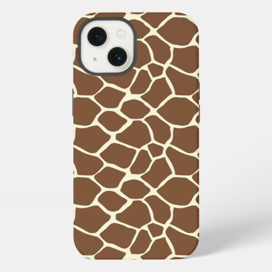 Etui iPhone 13 Impression de girafe (Verso)