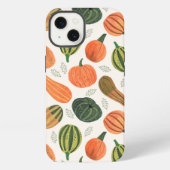 Etui iPhone 13 Impression de patch de citrouille de Thanksgiving (Verso)