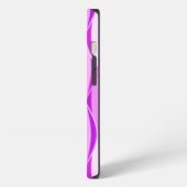 Etui iPhone 13 Impression de ruban de style milieu de siècle - or (Côté gauche)
