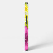 Etui iPhone 13 Impression florale audacieuse (Côté gauche)