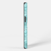 Etui iPhone 13 Impression Zebra Mint Glitzy (Côté droit)