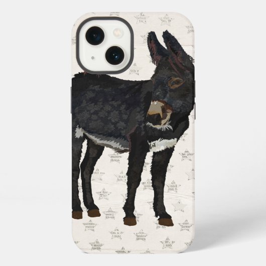 ETUI iPhone 13  INDIGO DONKEY & CARDINAL (Verso)