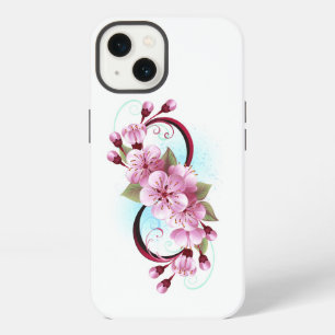 Etui iPhone 13 Infinité avec les fleurs Sakura