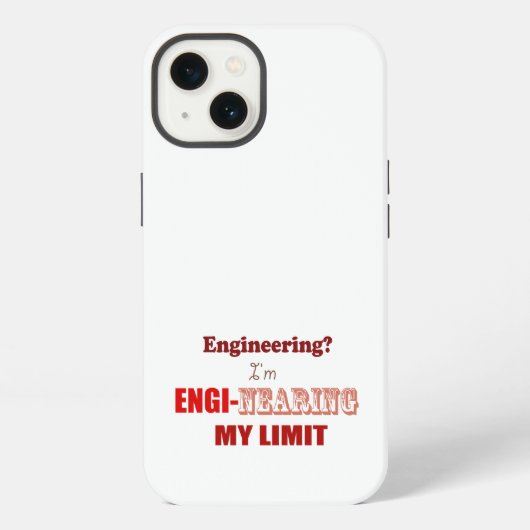 Etui iPhone 13 ingénierie ma limite (Verso)