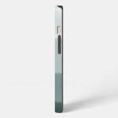 Etui iPhone 13 Initiales Monogrammées Élégantes Limed Spruce Ombr (Côté gauche)