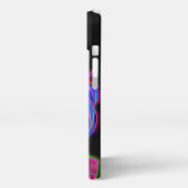 Etui iPhone 13 iPhone 13 Coque avec fleurs électriques en pot (Côté gauche)