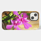 Etui iPhone 13 iPhone 13 Coque Orchidées roses (Verso Horizontal)