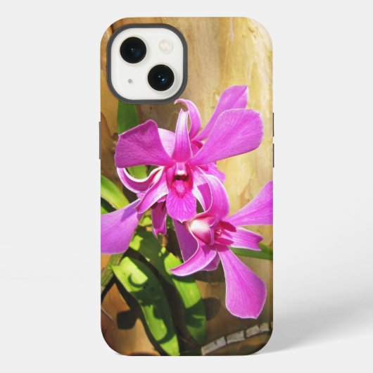 Etui iPhone 13 iPhone 13 Coque Orchidées roses (Verso)