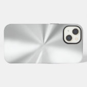 Etui iPhone 13 iPhone 7 coque en acier inoxydable (Verso Horizontal)