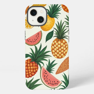 Etui iPhone 13 Iphone de conception de fruits tropicaux 13 coque