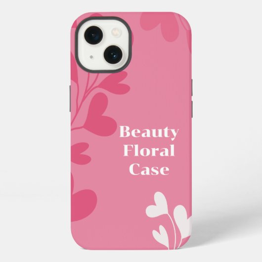 Etui iPhone 13 iPhone fleuri de beauté / coque ipad (Verso)