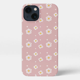 Etui iPhone 13 Iphone floral 13 coque lustré